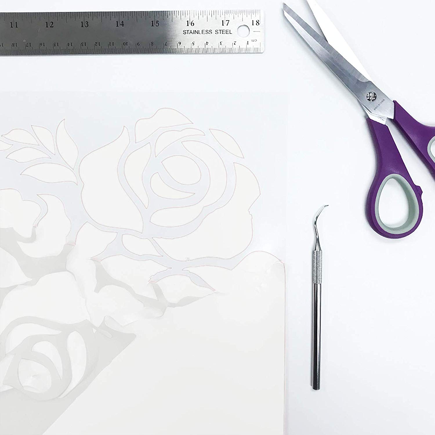 Siser EasyWeed HTV 11.8" x 15ft Roll - Iron on Heat Transfer Vinyl - Image 2