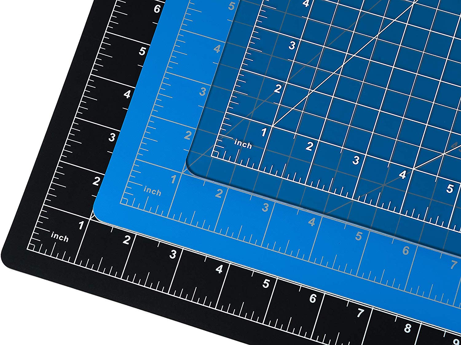 Dahle Vantage 10672 Self-Healing 5-Layer Cutting Mat Perfect for Crafts and Sewing 24" x 18" Black Mat - Image 3