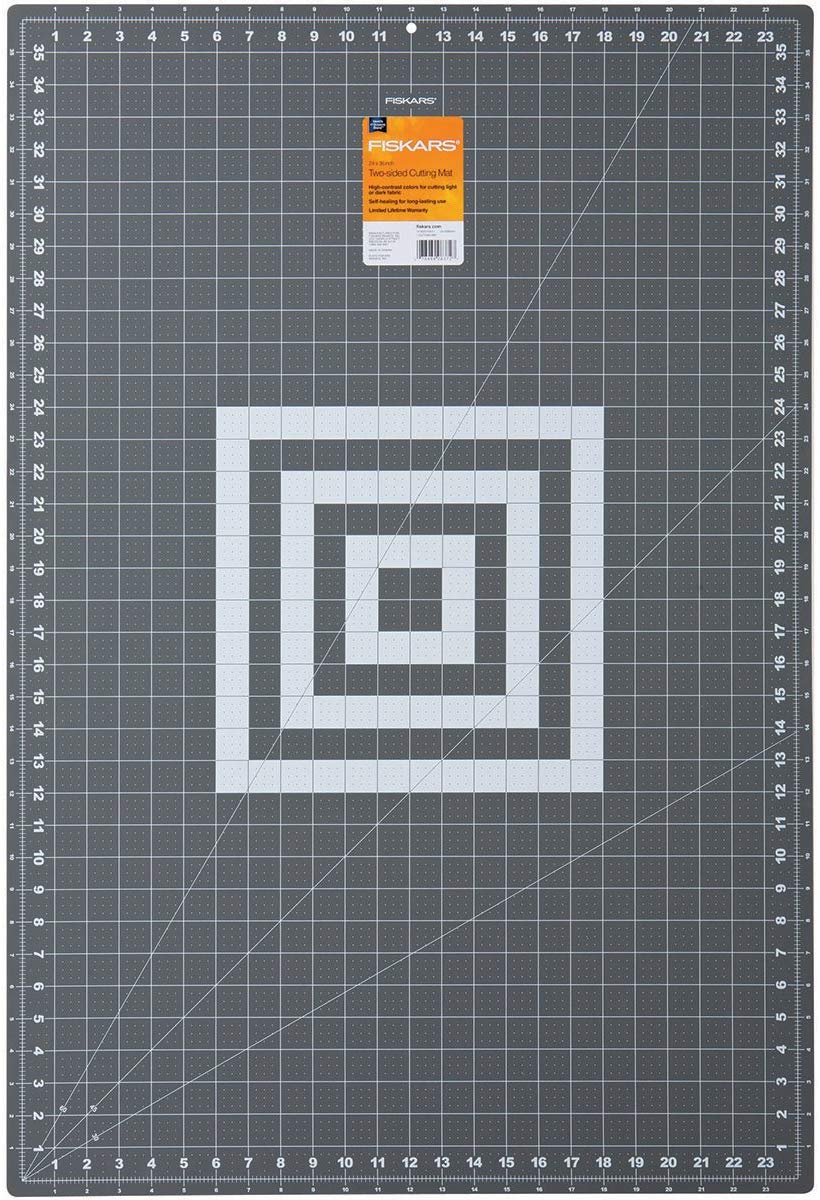 Fiskars 12-83727097J Self Healing Rotary Cutting Mat, 24x36 Inch