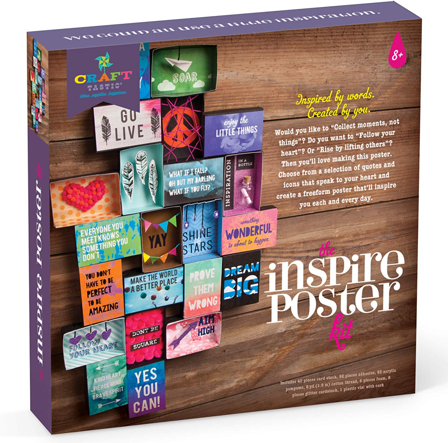 Inspire Poster Kit – Design a One-of-a-Kind Freeform Poster
